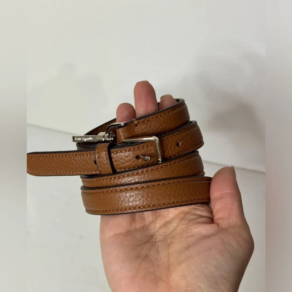 Kate Spade Brown Leather Crossbody Strap